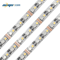 Bandes LED RGBWW WS2812 RGBCW SMD 5050 RGB avec IC Smart Strip Light Addressable Pixel Flexible RGBCCT Led Light Strip