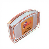 Vente directe d'usine RAY YI, nouvelle conception de boîtier de protection pour cartouche de jeu vidéo Nintendo 64 (N64) en acrylique, portable et écologique
