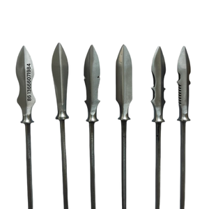 Teste tradizionali in acciaio al carbonio lunghe 13 ~ 20cm inserite punte di <span class=keywords><strong>caccia</strong></span> tradizionali per frecce di legno e bambù - Product Image 1