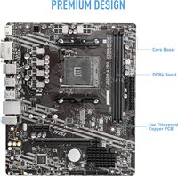 Carte mère de jeu pour ordinateur de bureau MSI A520M-A Pro, AMD 5000, AM4, DDR4, PCIe 3.0, SATA 6 Go/s, M.2, USB 3.2 Gen 1, DVI, ATX, 64 Go de RAM