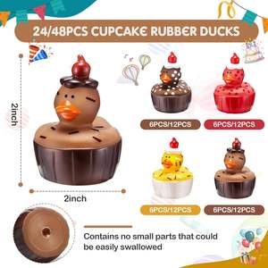 كب كيك كب كيك البط 2 بوصة كعك عيد ميلاد هدايا حفلة عيد ميلاد - Product Image 4