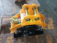 Compacteur de plaques hydraulique pour mini-excavatrices de 1,5 à 3,5 tonnes - Outil de compactage du sol pour la construction