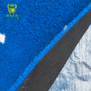Gazon synthétique professionnel de 16 mm pour salle de sport avec numéros et logo de luge, ignifuge, pour piste d'agilité - Product Image 3
