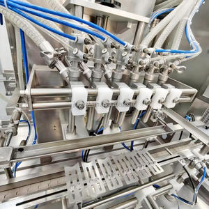 Machine de remplissage entièrement automatique multi-usages à moteur électrique pour bouteilles/fûts/tubes, avec fonction dégraissante - Product Image 2
