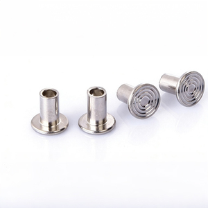 Rivets aveugles industriels à tête cylindrique M3-M10 DIN 7338 B en acier inoxydable finition brillante, classe 6, pour machine à riveter et pistolet à rivets - Product Image 1