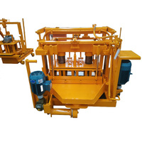 Machine manuelle mobile QMY4-30 pour la pose de blocs de béton, machine à pavés en ciment, machine à fabriquer des blocs creux