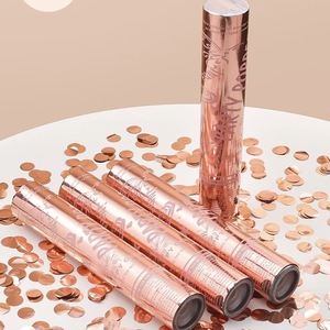 Pétales de papier colorés pour feux d'artifice, douche de pétales de mariage, lanceur manuel, lanceur de pétales torsadé à la main, Diwali, révélation de sexe, vaporisateur de fleurs, <span class=keywords><strong>bar</strong></span> - Product Image 4