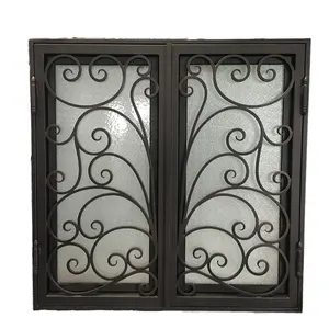 Factory cast iron window wrought ornamental iron design window