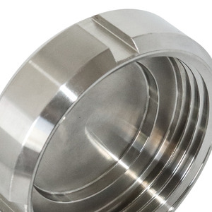 ข้อต่อท่อสแตนเลสเกรดอาหาร HONGTA UJ003 แบบขัดเงา พร้อมน็อตปิด สำหรับเชื่อม/แบบ Tri Clamp จากโรงงานโดยตรง - Product Image 2