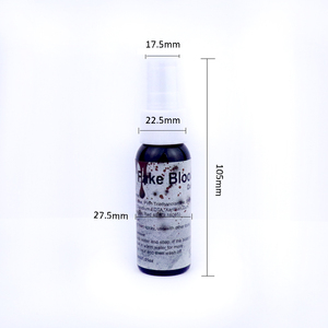 Spray de Faux Sang Artificiel Liquide Théâtral GP Marque Blanche 30ml pour <span class=keywords><strong>Maquillage</strong></span> Artistique SFX et Éclaboussures de Sang de Film pour <span class=keywords><strong>Halloween</strong></span> - Product Image 4