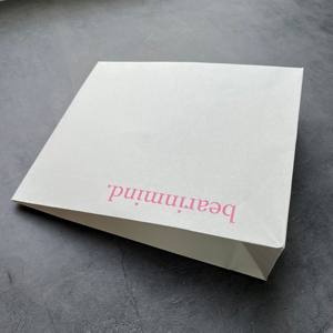 Sacs enveloppes en papier kraft blanc personnalisés avec impression de logo - Emballage écologique pour le commerce électronique pour l'emballage de vêtements - Product Image 5