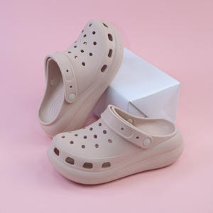 Sabots plateforme pour femmes, couleur unie, semelle épaisse, talon de 3 cm, antidérapants, sandales d'extérieur pour la plage et l'été - Product Image 5