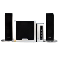 Microlab HIFI Enceinte au sol design classique FC361 pour TV, Home Cinéma