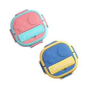 Hộp Đựng Đồ Ăn Trưa Cho Trẻ Em 2 3 Ngăn Bằng Kim Loại Không Chứa Bpa Hộp Bento Lấy Ra Cắm Trại Trường Học Hộp Đựng Thức Ăn - Product Image 4