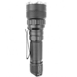 Lampe <span class=keywords><strong>torche</strong></span> LED en aluminium 1500lm, lumière <span class=keywords><strong>rouge</strong></span> et verte commutable, lampe de poche portable - Product Image 2