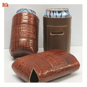 Bolsas Enfriadoras de Bebidas Personalizadas de Neopreno y Cuero PU con Aislamiento Duradero y Elegante, con Abrebotellas - Product Image 5