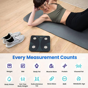 Balance de composition <span class=keywords><strong>corporelle</strong></span> intelligente 180 kg, balance numérique de salle de bain, balance intelligente pour l'<span class=keywords><strong>analyse</strong></span> du poids corporel, balance électronique personnelle pour la composition <span class=keywords><strong>corporelle</strong></span> - Product Image 4