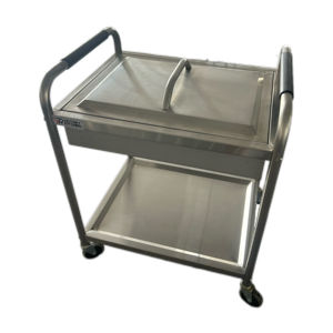 VICTORY-Carro de almuerzo esencial de acero inoxidable, equipo de cocina con ruedas de acero inoxidable para hoteles y restaurantes - Product Image 3