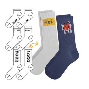 Contoh gratis penjualan terlaris Musim Dingin kru tidur Gadis tabung sedang cakar kucing lucu ditambah beludru karang kaus kaki sehari-hari - Product Image 5