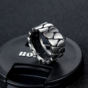 Bagues Vintage pour homme et femme, bijoux <span class=keywords><strong>en</strong></span> acier inoxydable, large bande, style cubain, haute qualité, <span class=keywords><strong>prix</strong></span> <span class=keywords><strong>d</strong></span>'usine, offre spéciale - Product Image 6