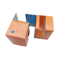 Boîte de papier enduit de production en vrac de conception personnalisée pour la peau Boîtes de papier d'emballage de crème cosmétique avec trous de suspension