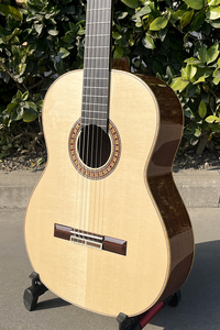 Aiersi กีตาร์สเปน Hauser มืออาชีพทั้งหมดพร้อมโก้ด้านบนกลับและด้านข้าง - Product Image 5