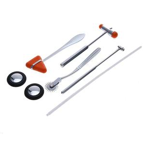 Kit d'outils médicaux Medco Percussion Hammer Set 33,5x13cm pour diagnostic neurologique et orthopédique avec marteau à réflexes et accessoires - Product Image 3