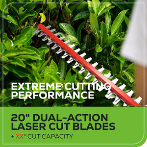 <span class=keywords><strong>Greenworks</strong></span> Scie à perche sans fil 40V 8 pouces <span class=keywords><strong>avec</strong></span> fixation pour taille-haie jusqu'à 9 pieds <span class=keywords><strong>Tondeuse</strong></span> à perche ultra légère 20302 - Product Image 4