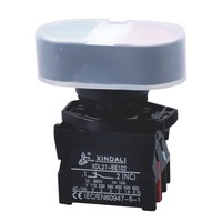 XDL21-EB9325 IP65 Tombol Tekan Saklar Ganda 10A 220V Stop Start untuk Mesin Peralatan