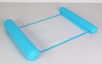 Offre Spéciale PVC D'EAU Transat Hamac Piscine Flotteur Radeaux Gonflables Piscine Flottant Chaise Portable Hamac Matelas