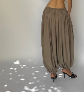 <span class=keywords><strong>Pantaloni</strong></span> <span class=keywords><strong>a</strong></span> Vita Alta e Gamba Larga per Donna, Casual, Larghi, in Cotone e <span class=keywords><strong>Lino</strong></span>, Estivi, da Ufficio, Spiaggia, Yoga, Stile Harem, <span class=keywords><strong>Palazzo</strong></span>, <span class=keywords><strong>Pantaloni</strong></span> <span class=keywords><strong>a</strong></span> Lanterna - Product Image 5