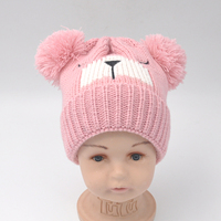 Invierno cálido invierno Beanie algodón sombrero niño bebé sombreros y gorras para bebé