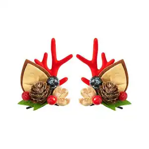 Christmas hair bands New Christmas Corolla Elk Decor christmas head band for Xmas party gift