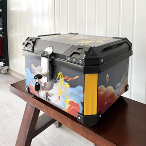 バイク用テールボックストランク 28L/36L/45L/55L/65L/<span class=keywords><strong>80L</strong></span>/100L クイックリリース アルミ合金製テールボックス アクセサリー 卸売 - Product Image 5