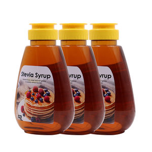 Sciroppo dolcificante di zucchero Stevia per uso alimentare per bevande, frittelle, ghiaccio tritato e gelato, Non ogm vegano - Product Image 4