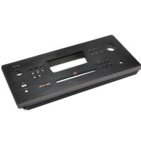 Offre Spéciale boîtier de scène audio de voiture personnalisé boîtier de haut-parleur à canal unique usinage CNC panneau d'affichage d'amplificateur audio en aluminium