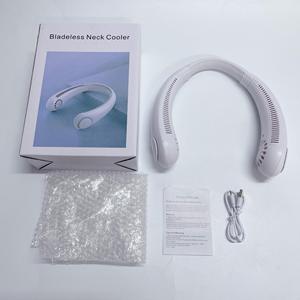 พัดลมคล้องคอแบบพกพาไร้ใบพัด ยี่ห้อ IStapromo ชาร์จผ่าน USB พัดลมมินิแบบไร้ใบพัด พัดลมคล้องคอแบบพกพา - Product Image 4