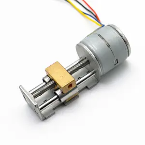 9V 12V 20mm PM Stepper Motor 20BY32 Slider Copper Linear Micro Motor