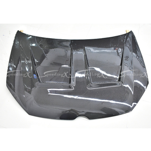 CUSTOMIZE CARBON FIBER <strong>ENGINE</strong> HOOD BONNET for 2008-2013 VW GOLF 6 - Product Image 1