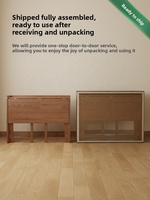 Bureau pliant en bois massif pour étudiant, idéal pour la maison, la chambre ou le petit appartement - Bureau d'écriture et de travail mural simple SZ008