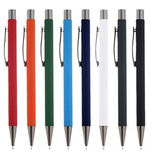 Luxury Custom Metal Soft Touch Screen <b>Pens</b> Rose <b>Gold</b> for Mobile Phone <b>Pen</b> With Logo Rubber Grip - Product Image 2