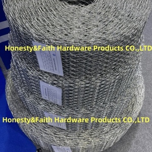 Maille soudée galvanisée à chaud de 1,8 mm d'épaisseur, 8 lignes, taille des mailles 25,4x67 mm, pas de fil transversal 67 mm/92,4 mm pour les pipelines pétroliers - Product Image 4