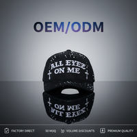 Gorras de Béisbol Casuales Unisex Ajustables de 5 Paneles de Terciopelo con Bordado a Mano de Diamantes Negros Brillantes y Pedrería de Lujo