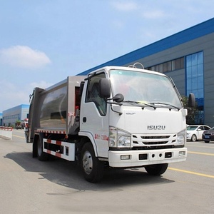 รถบรรทุกอัดขยะ Isuzu ELF 4X2 4-6CBM แบบตักท้าย สำหรับเก็บขยะในเมือง นำเข้าจากต่างประเทศ - Product Image 3