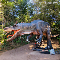 Modèle de dinosaure animatronique sur mesure pour parc à thème, dinosaure en caoutchouc de silicone hautement simulé