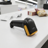Escáner de Códigos de Barras 2D Portátil para Tiendas de Conveniencia, Lector de Códigos QR 2D de Alta Velocidad