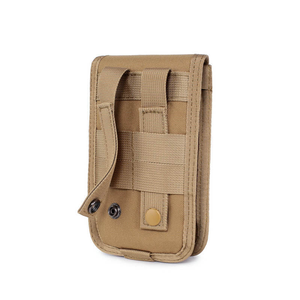 Sac de ceinture tactique avec fermeture éclair double couche pour téléphone, étui à cigarettes en nylon, briquet, rangement pour cartes et pièces de monnaie - Product Image 5