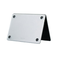 Étuis rigides pour ordinateur portable en sable cristallin pour MacBook Air 13,6 pouces M5 A3449 M4 A3240 M3 A3113 M2 A2681, avec protection transparente du clavier