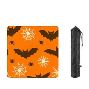 Tapis de table Mahjong Citrouille d'Halloween en microfibre, pieds pliables en métal, pour 4 joueurs, universel, antidérapant, absorbant l'eau et résistant à la chaleur - Product Image 2