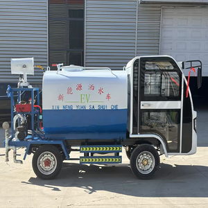Elegante <span class=keywords><strong>Autocisterna</strong></span> Elettrica Compatta Bianca 4x2 con Pompa Semiautomatica, Emissioni Euro 4, Area di Irrigazione 8-12m, per Costruzioni - Product Image 5